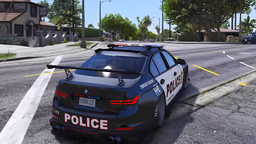 Police Car Game Cop Car Game ekran görüntüsü