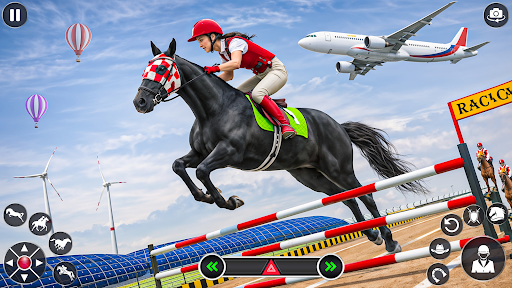 Real Horse Riding Simulator 3D ekran görüntüsü