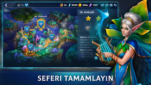 War Legends:RTS strateji oyunu ekran görüntüsü