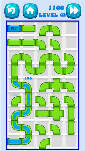 pipe mania ekran görüntüsü