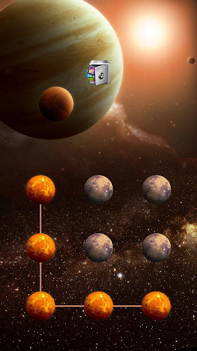 AppLock Theme Universe ekran görüntüsü