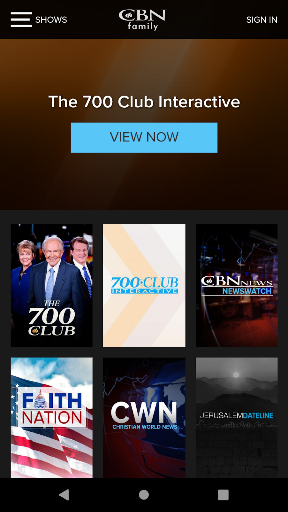 CBN Family ekran görüntüsü