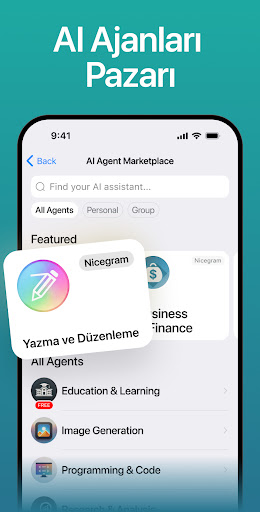 Nicegram: AI x Dual Telegram ekran görüntüsü
