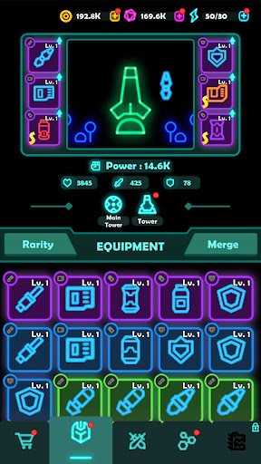 Falltopia: Epic Space Idle RPG ekran görüntüsü