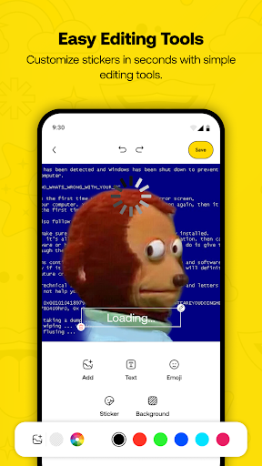 Stixy: Sticker Maker, WA Emoji ekran görüntüsü