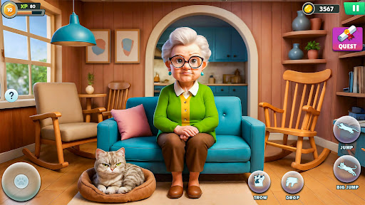 I Am Naughty Cat Simulator ekran görüntüsü