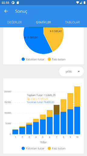 Bileşik Faiz ekran görüntüsü