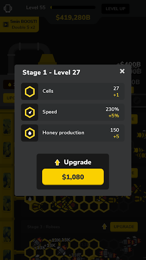 Idle Bee Factory Tycoon ekran görüntüsü