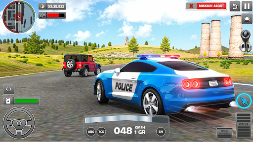 US Police Car Simulation Games ekran görüntüsü