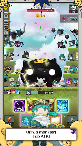 Tap Dragon: Little Knight Luna ekran görüntüsü