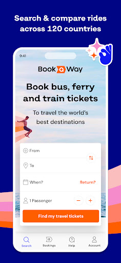 Bookaway ekran görüntüsü