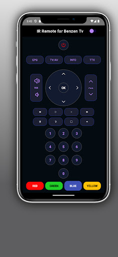 Remote for Benzen tv ekran görüntüsü