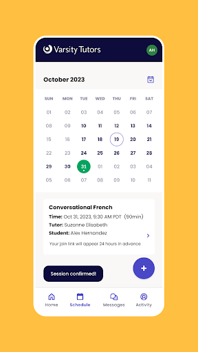 Varsity Tutors Live Tutoring ekran görüntüsü
