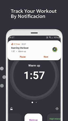9 Timer: HIIT & Tabata Workout ekran görüntüsü