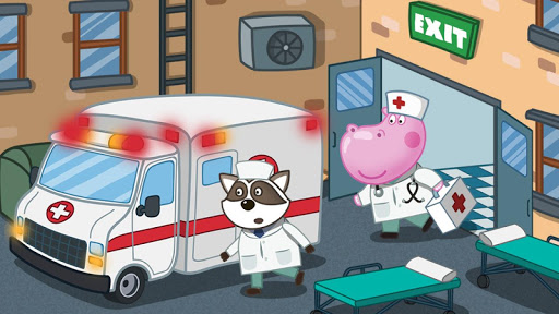 Doctor surgeon. Hospital ekran görüntüsü