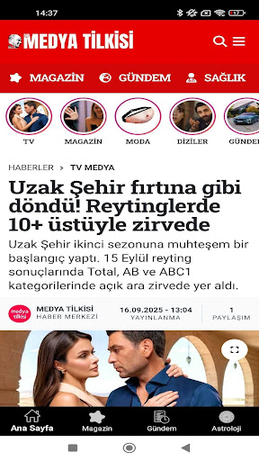 Medya Tilkisi ekran görüntüsü