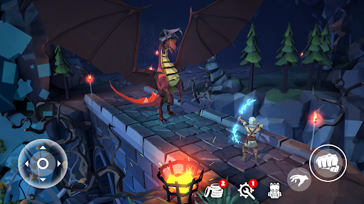 Polygon Fantasy: Aksiyon RPG ekran görüntüsü