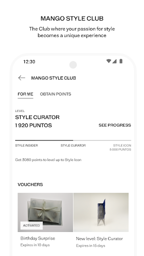MANGO - Online moda ekran görüntüsü