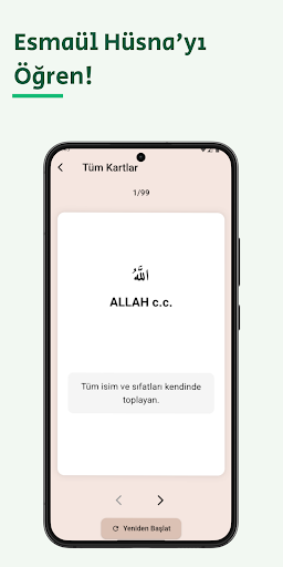 Esmaül Hüsna Allah'ın 99 İsmi ekran görüntüsü