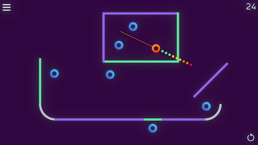 Trikky - Trickshot puzzle ekran görüntüsü