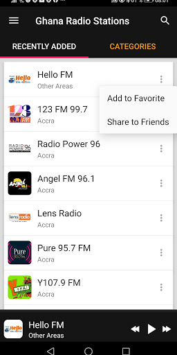 Ghanaian Radio Stations ekran görüntüsü