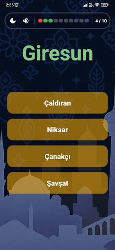 İlçe Bulma Oyunu ekran görüntüsü