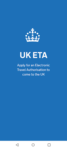 UK ETA ekran görüntüsü