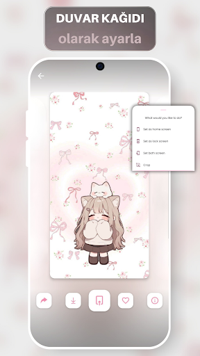 Sevimli Kawaii Duvar Kağıtları ekran görüntüsü