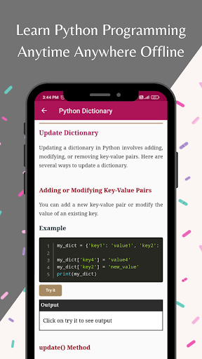 Learn Python ekran görüntüsü