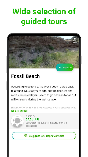 Cagliari Tour Guide:SmartGuide ekran görüntüsü