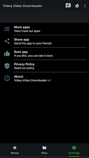 Videq Video Downloader Player ekran görüntüsü