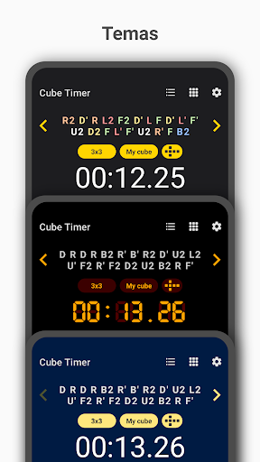 Cube Timer ekran görüntüsü