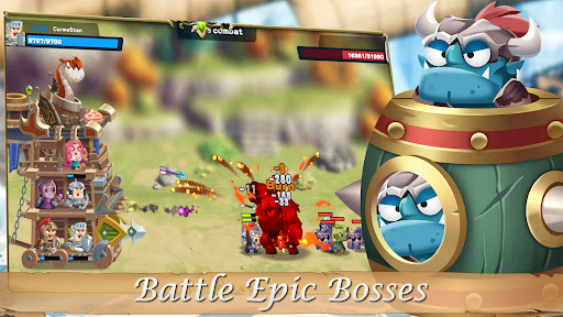 Battle Towers - TD Royale RPG ekran görüntüsü