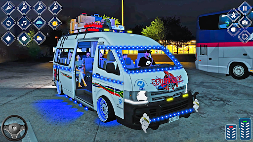 City Van Driving Game 2025 ekran görüntüsü