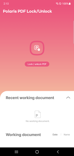 Polaris PDF Lock Unlock ekran görüntüsü