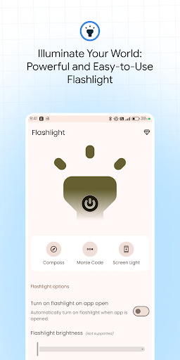 Shake Flashlight: Night Light ekran görüntüsü
