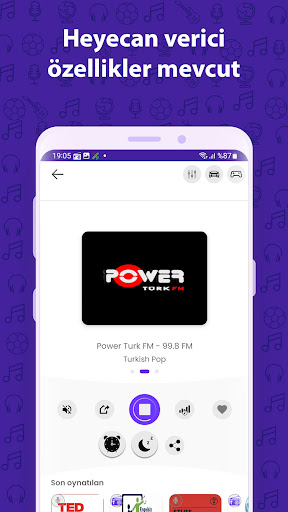 Radyo FM ekran görüntüsü