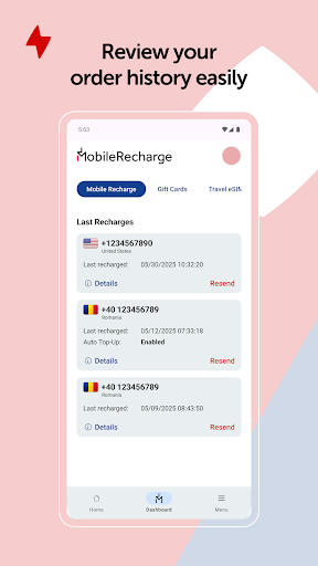 MobileRecharge - Mobile TopUp ekran görüntüsü