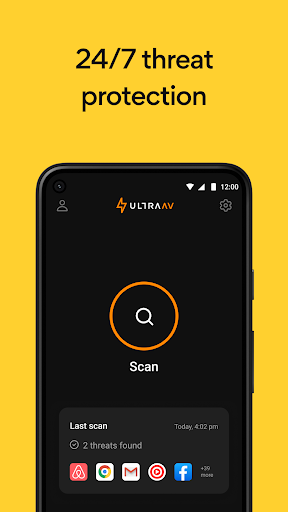 UltraAV: Antivirus Security ekran görüntüsü