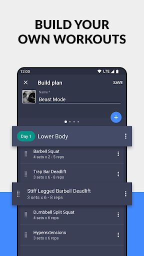 Gym Day: Workout Planner & Log ekran görüntüsü