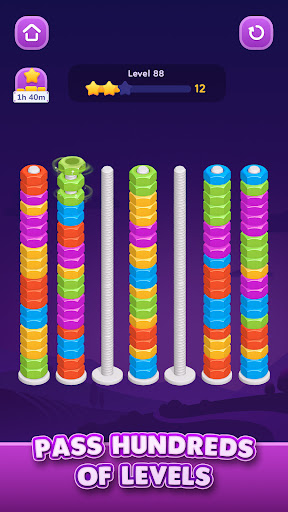 Nut Sort: Color Sorting Game ekran görüntüsü