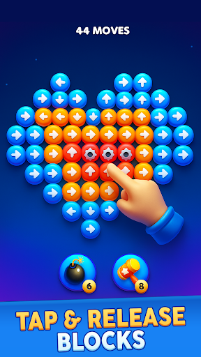 Tap Block Away: 3D Cube Puzzle ekran görüntüsü