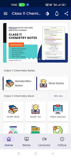 Class 11 Chemistry Notes ekran görüntüsü