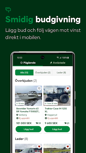 Klaravik Sverige ekran görüntüsü