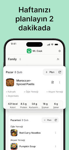 Tarif Yöneticisi - Mr. Cook ekran görüntüsü