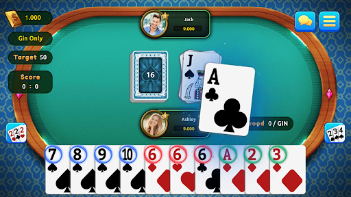Gin Rummy Champions : Online ekran görüntüsü