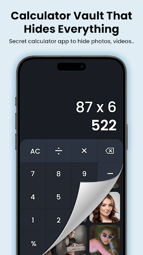 Calculator Lock - Hide Photos ekran görüntüsü