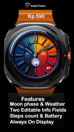 kp590 Watch Face ekran görüntüsü