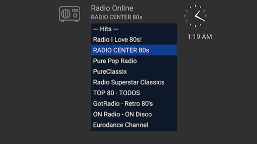 Radio Online ekran görüntüsü