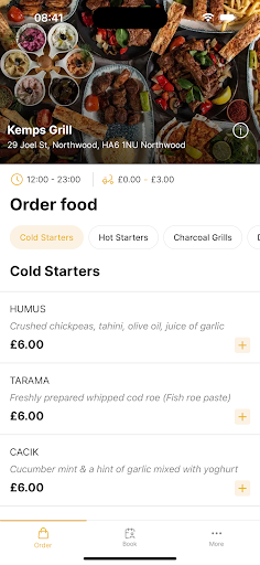 Kemps Grill ekran görüntüsü
